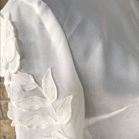 Vintage Prairie High Collar Top and Stripped Skirt - Picture 5 of 8